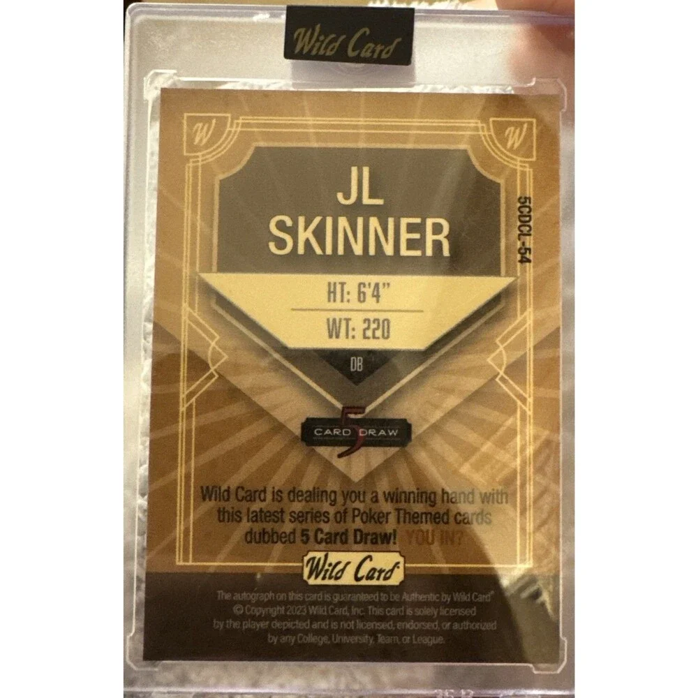 2023 JL Skinner Wild Card Auto 1/5